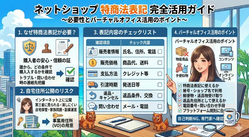 ネットショップで特商法表記が必要になる理由